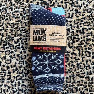 Muk Luks thermal socks (NWT)